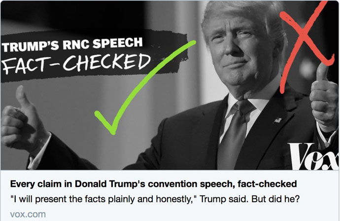 Trump fact check