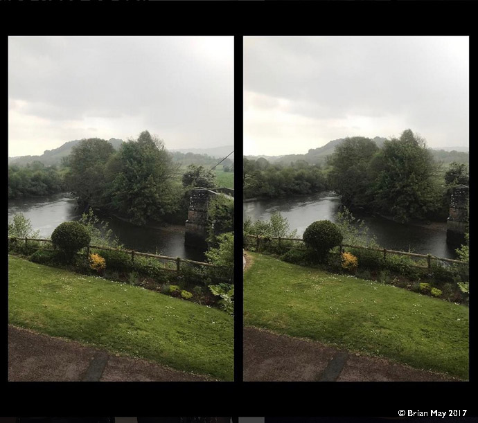 Wales stereo view