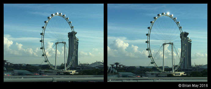 Singapore - big wheel stereo