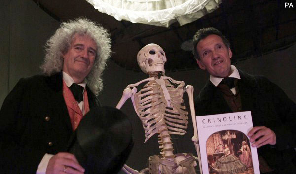 Brian, skeleton and Denis