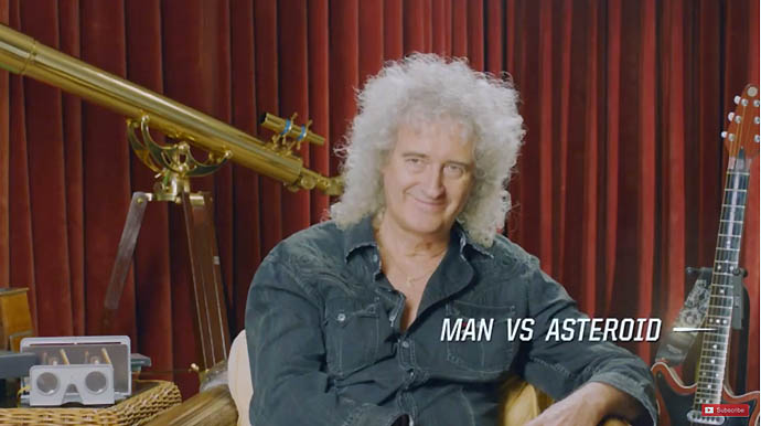 Brian May - Asteroid ad