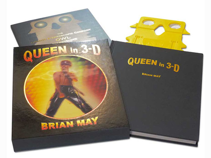 Q in 3-D book package