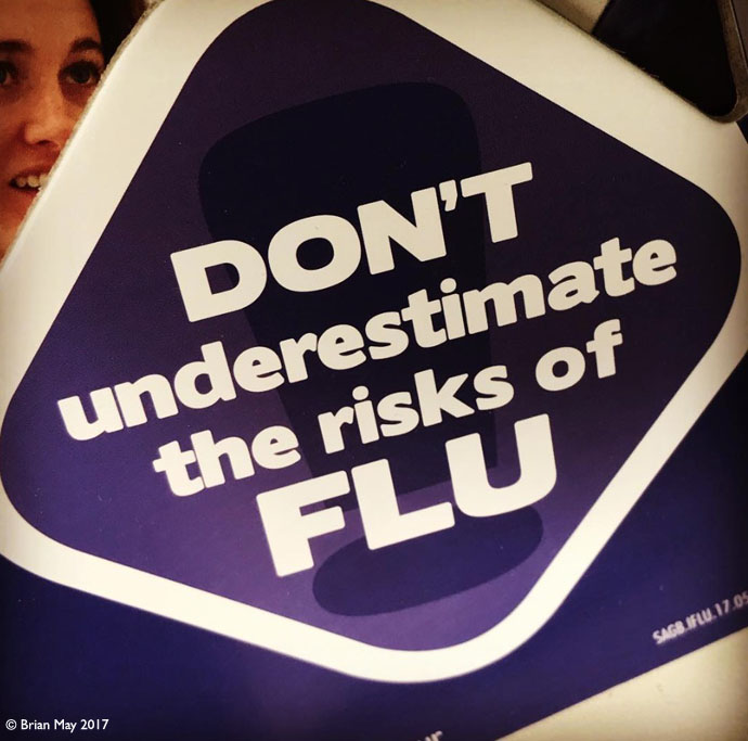 Don't risk flu