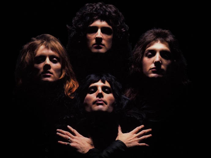 Queen Bohemian Rhapsody - 4 heads