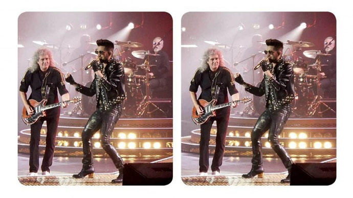 Brian and Adam on stage - stereo