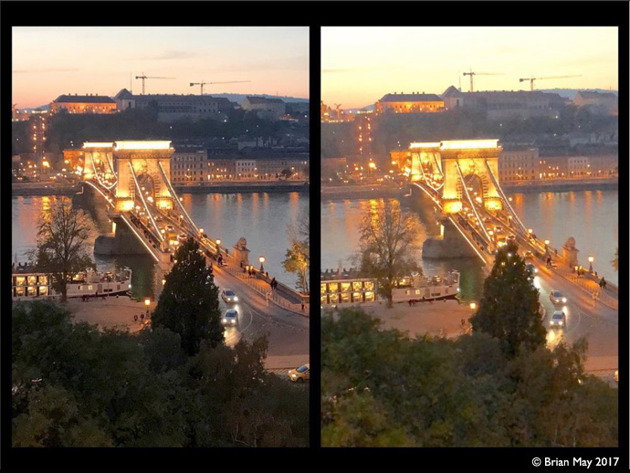 hain Bridge, Budapest - stereo
