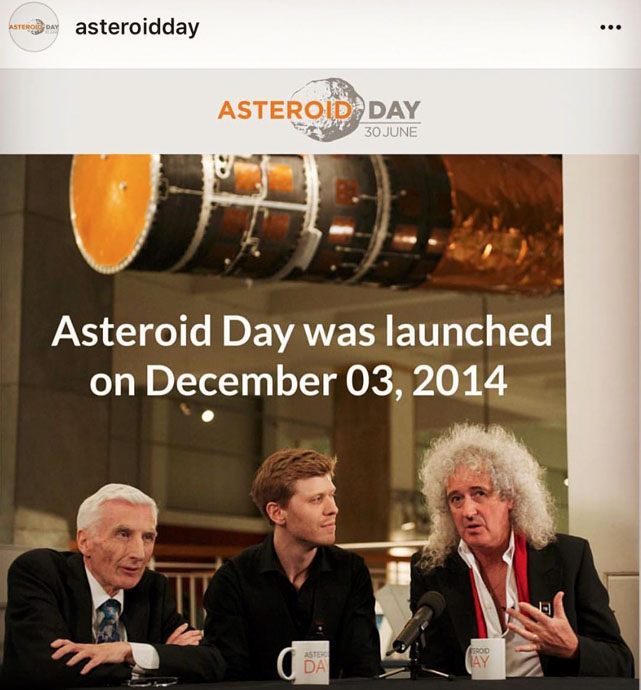 Birth of Asteroid Day