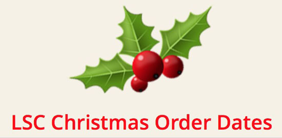 LSC Christmas Order Dates