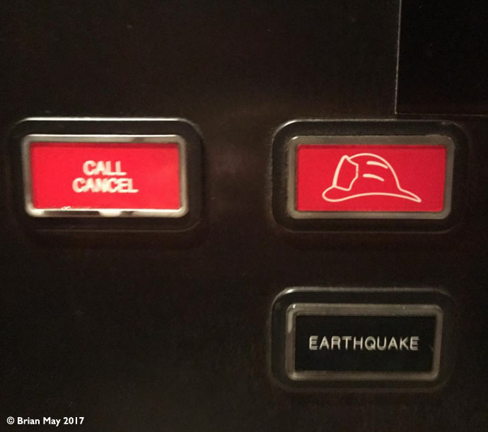 Elevator buttons - San Jose