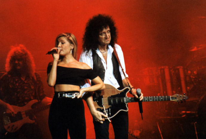Catherine and Brian May