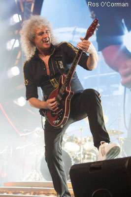 Brian May Melbourne 29 August 2014