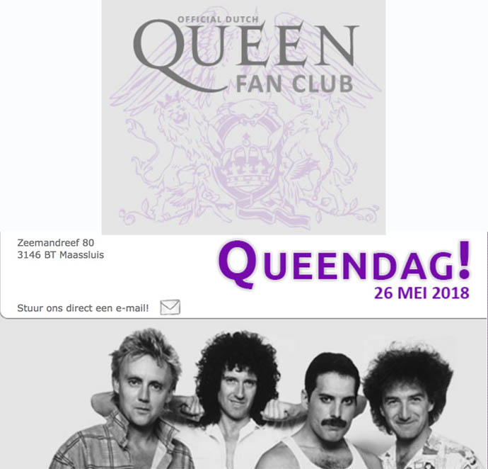 Queenday 2018 banner