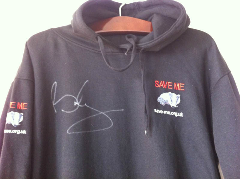 Save Me signed hoodie