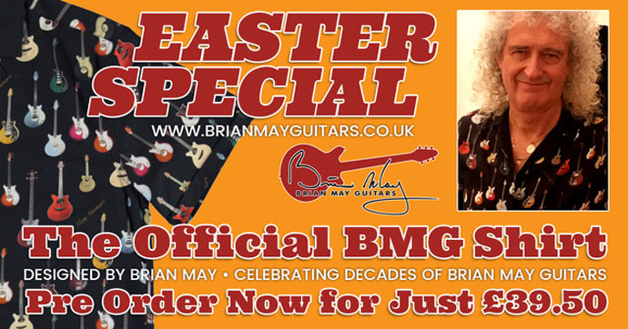 Brian May Guitars official shirt