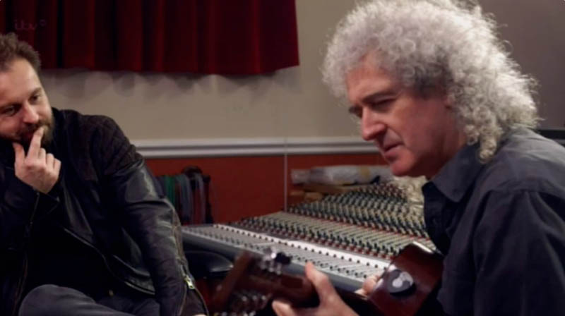 Brian May and Alfie Boe