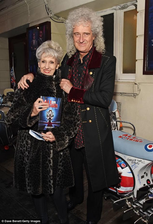 Anita Dobson and Brian May - Ambassadors Theatre