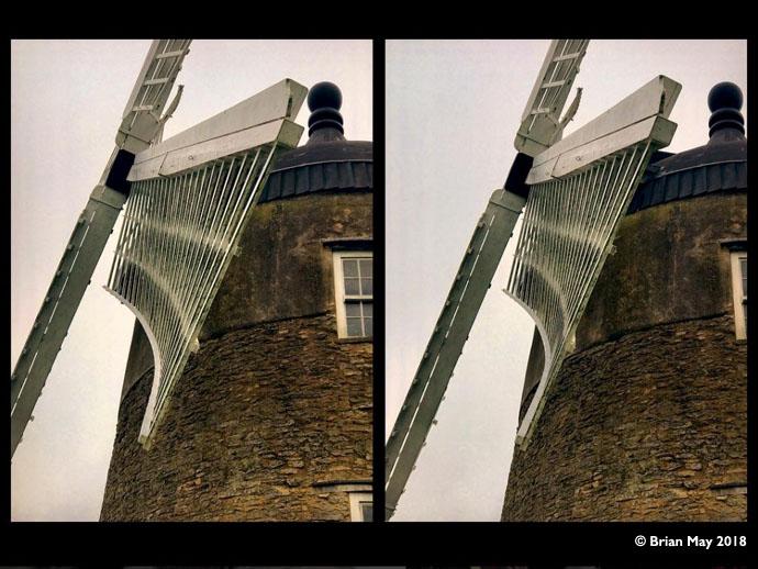 Great Haseley Mill - close up - stereo