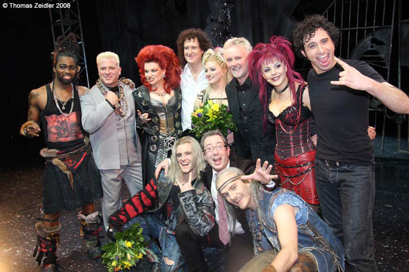 Brian and Roger with Vienna principals - 2008 Premiere