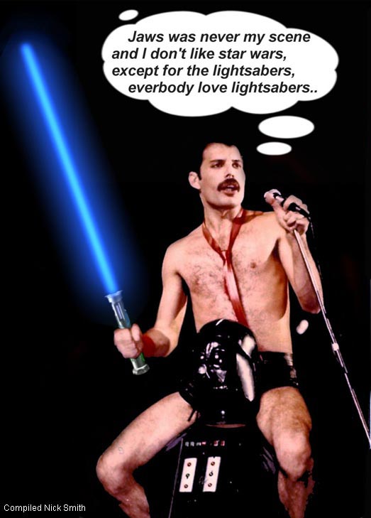 Freddie and Darth Vader