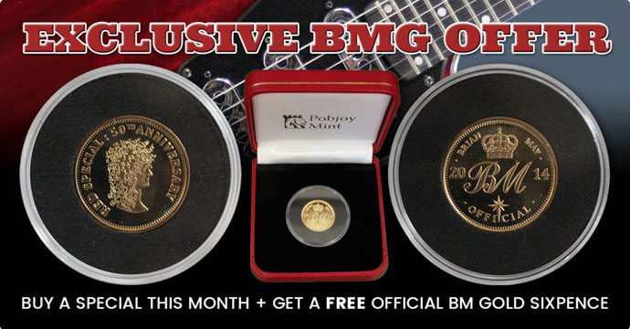 BMG May 2018 offer - 50th Anniversary sixpence