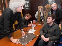 Brian book signing at a previous Astrofest 2014 - © Max Alexander 2013