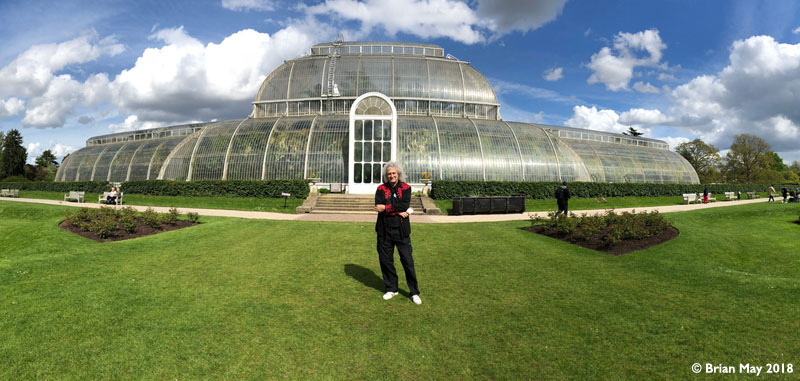 Brian at Kew Gardens