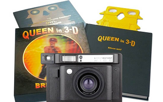 Lomo Camera and Queen in 3-D