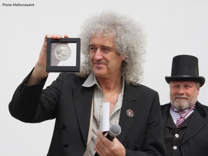 Brian May at Norman Lockyer Observatory