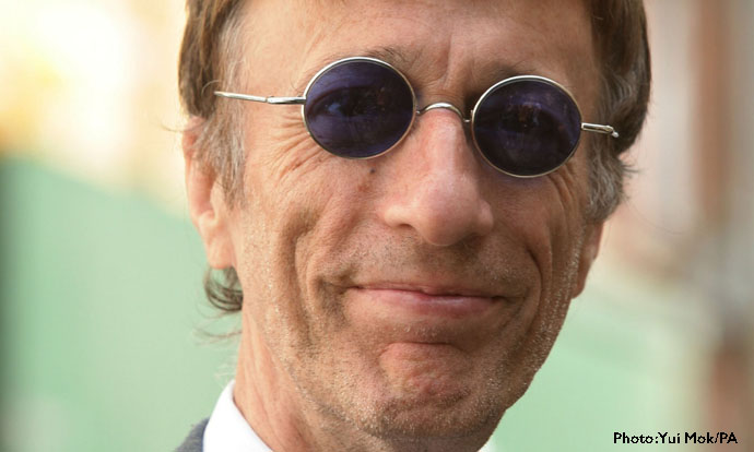 Robin Gibb. Photo: Yui Mok/PA