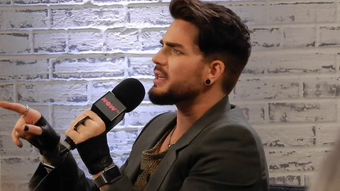 Adam Lambert BUILD Interview 1 May 2018