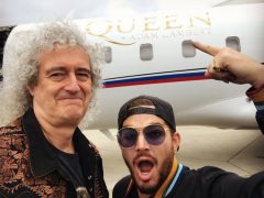 Brian and Adam departing UK for Lisbon