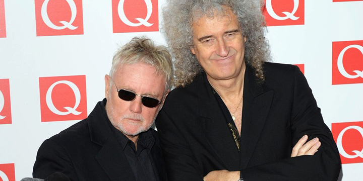 Brian and Roger at Q Awards