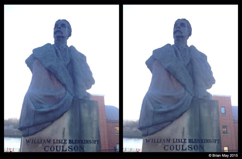 William Coulson statue - stereo