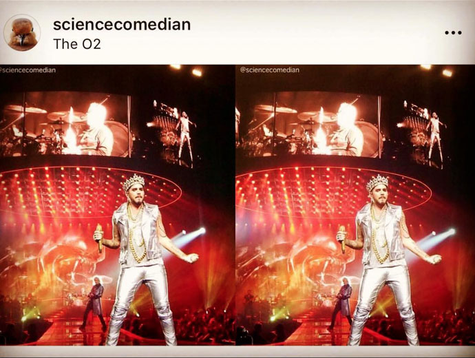 Adam in stereo by @sciencecomedian