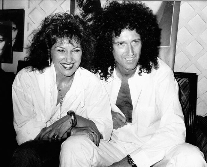 Brian and Anita in 1987