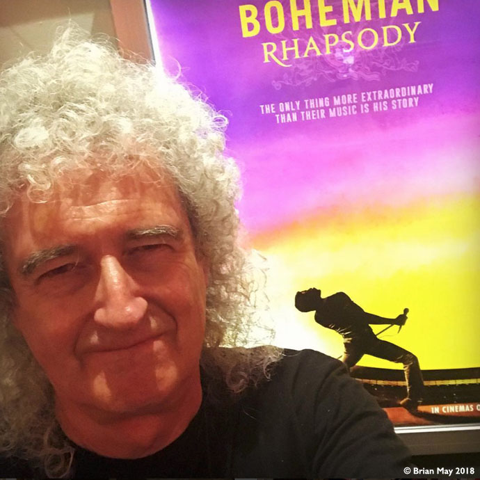 Brian and Bohemian Rhapsody movie poster