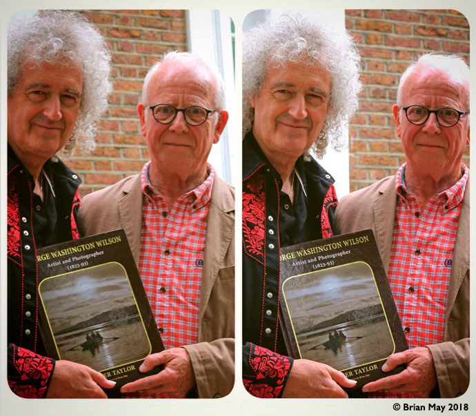 Brian and Prof Taylor - stereo