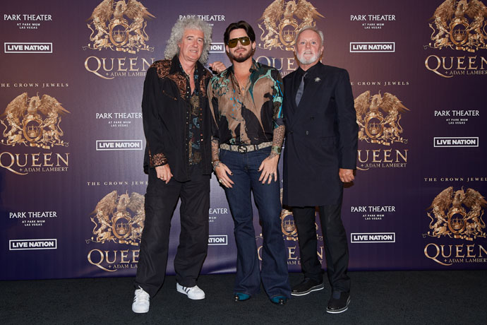 Brian May, Adam Lambert, Roger Taylor