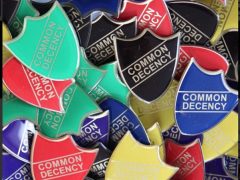 Common Decency badges