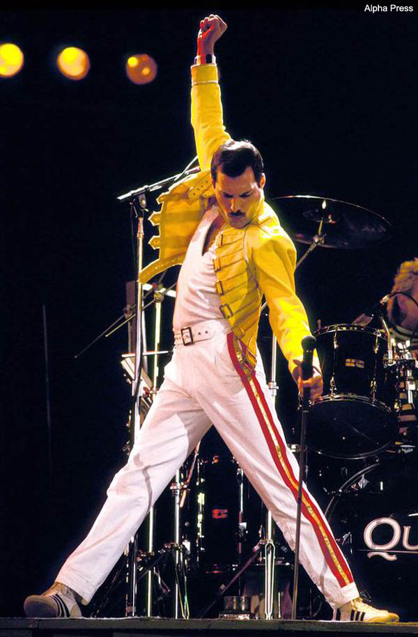 Freddie Mercury in 1986