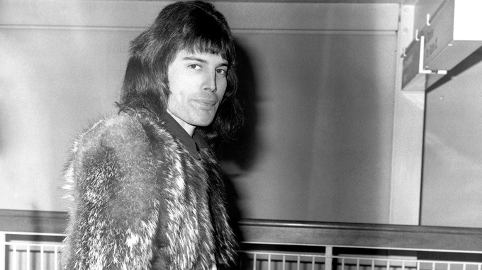 Freddie at Heathrow Airport 1976