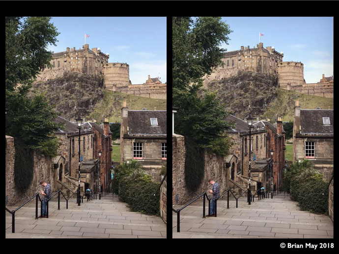 Edinburgh street view replicated 15/08/2018