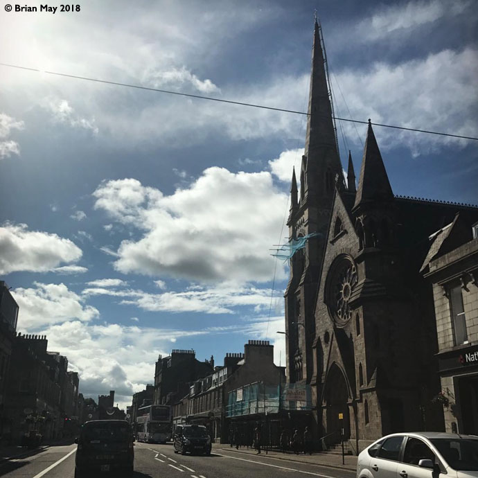 Hello Aberdeen - in sunsunshine
