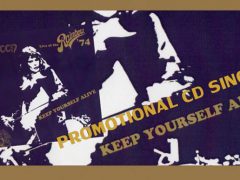 Keep Yourself Alive Promo CD single USA 2014