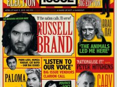 Brian on The Big Issue cover