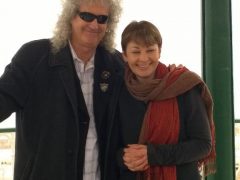 Brian and Caroline Lucas in Brighton