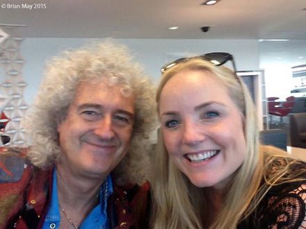 Bri and Kerry on their way to Rome