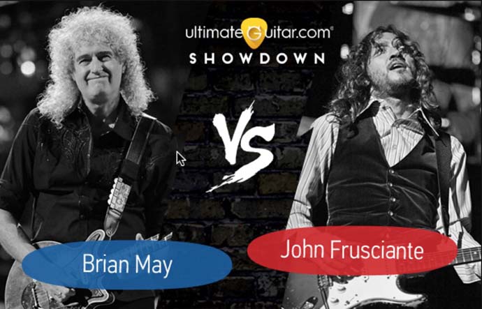 Brian May vs John Frusciante