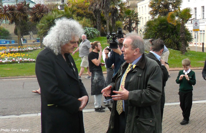 Brian May and Adrian Sanders - Torquay