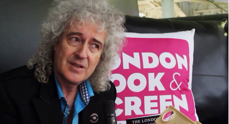 Brian May - London Book Fair 15 April 2015